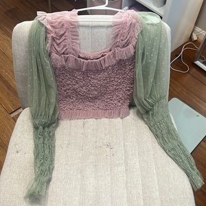 Free people cottagecore top